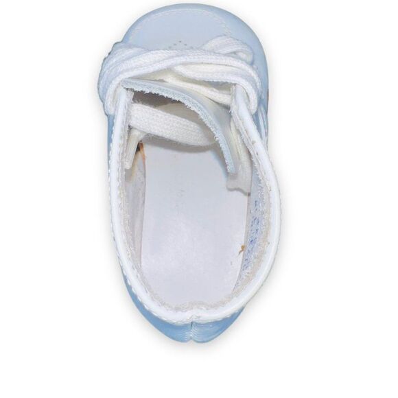 Vintage Made in USA Smocked Style Boots White Toddler 7D - Picture 9 of 11